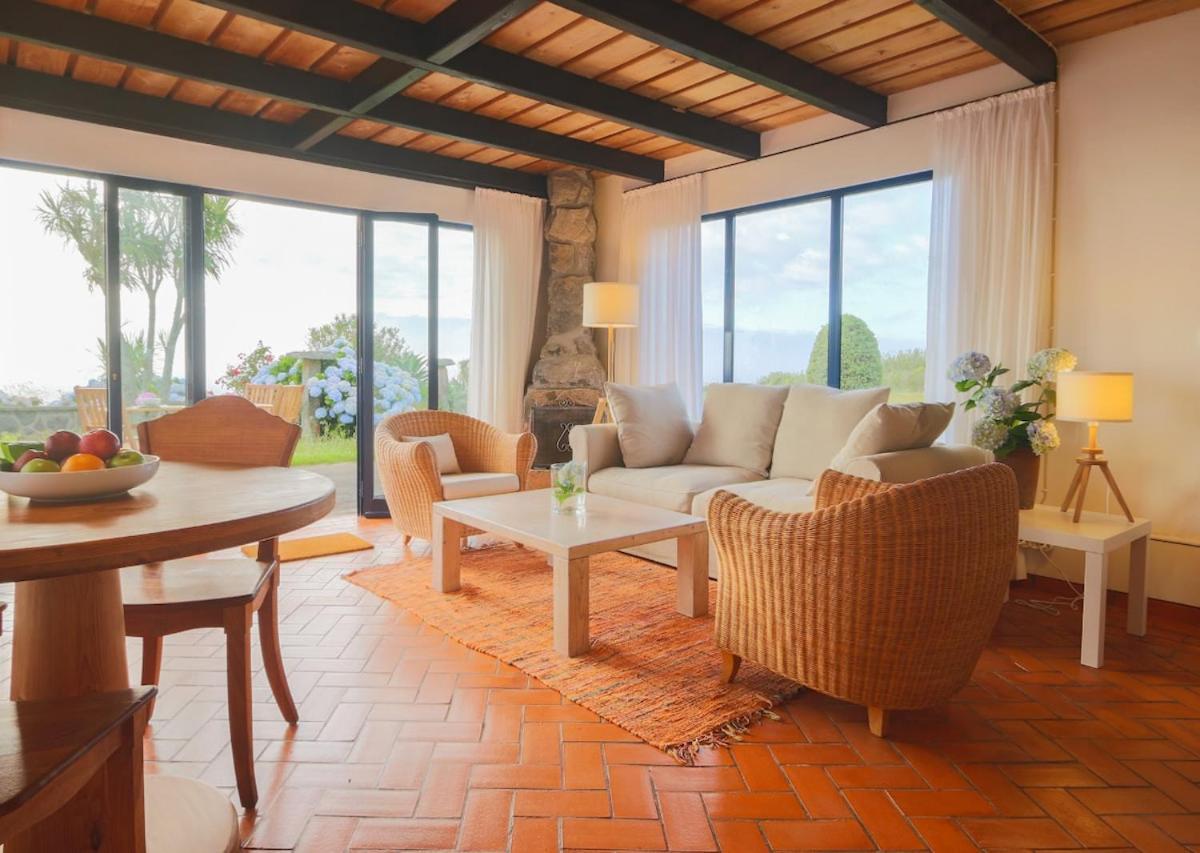 Green Oceanview Relaxing Cottage Mosteiros  Kültér fotó