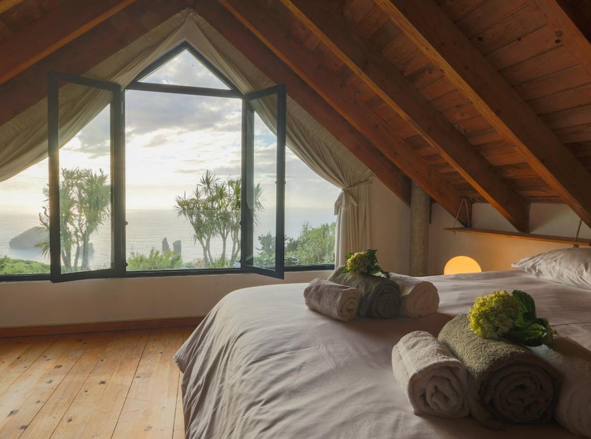 Green Oceanview Relaxing Cottage Mosteiros  Kültér fotó